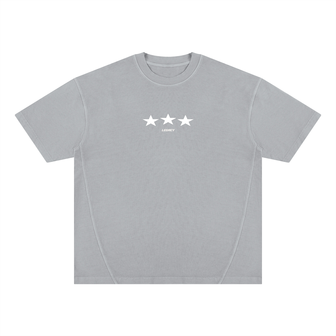 Unisex Vintage Wash Paneling T-Shirt