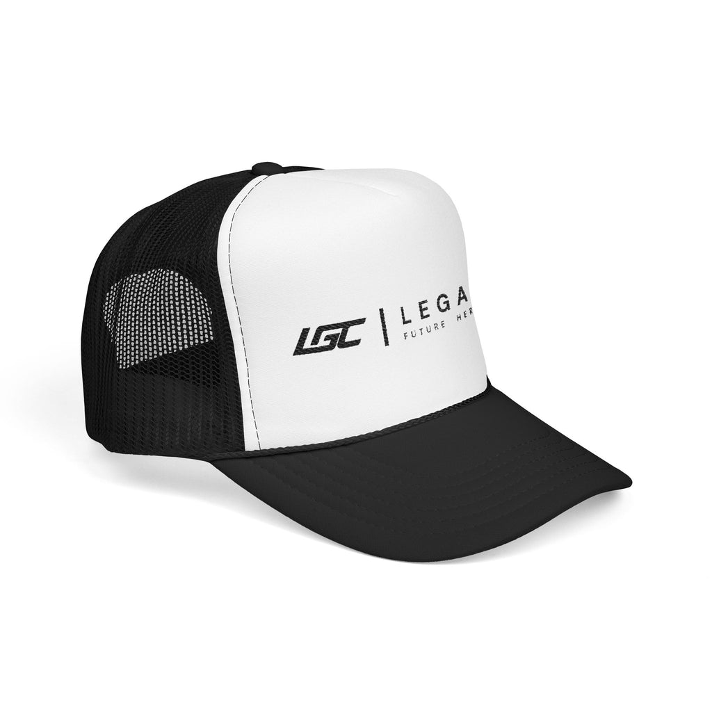 Legacy LGC Foam Trucker Hat — Retro Mesh Baseball Cap with ‘Legacy’ Logo
