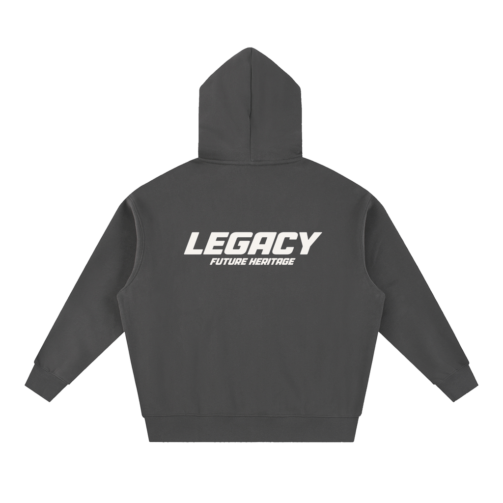 Essential Oversized Boxy Fit Fleece Hoodie