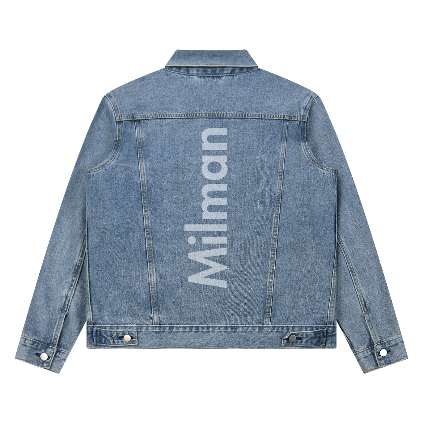 Unisex Vintage Wash Denim Jacket