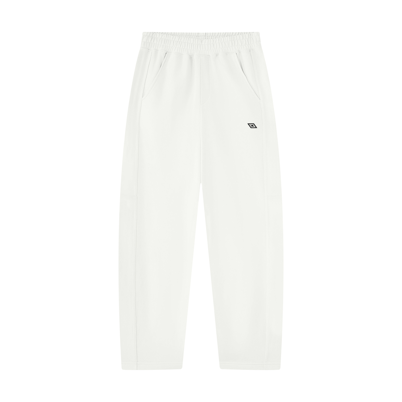 Unisex Tapered Straight Hem Sweatpants