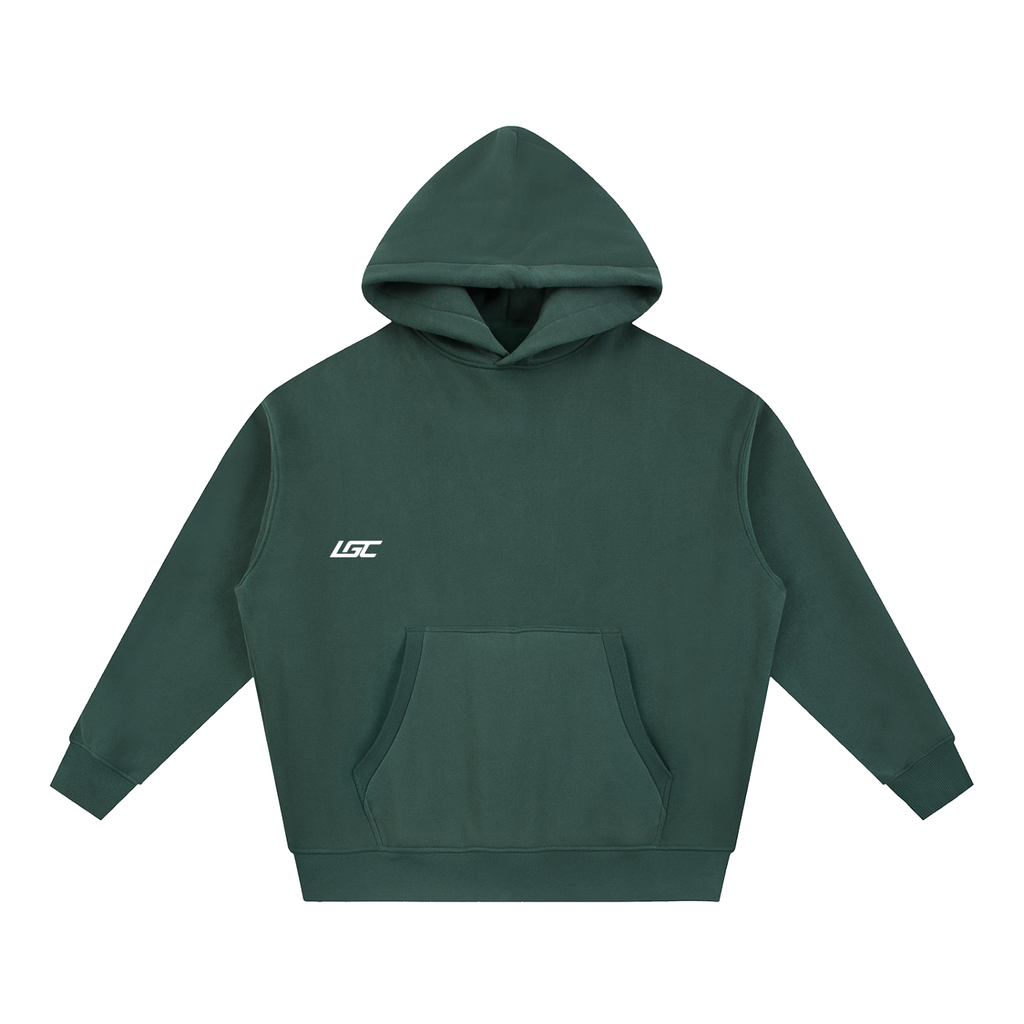 Essential Oversized Boxy Fit Fleece Hoodie