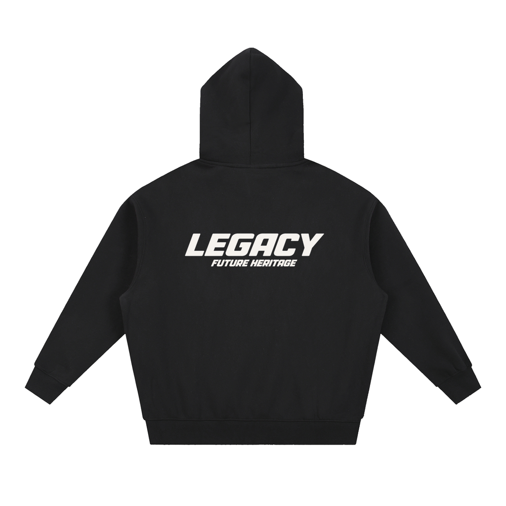 Essential Oversized Boxy Fit Fleece Hoodie