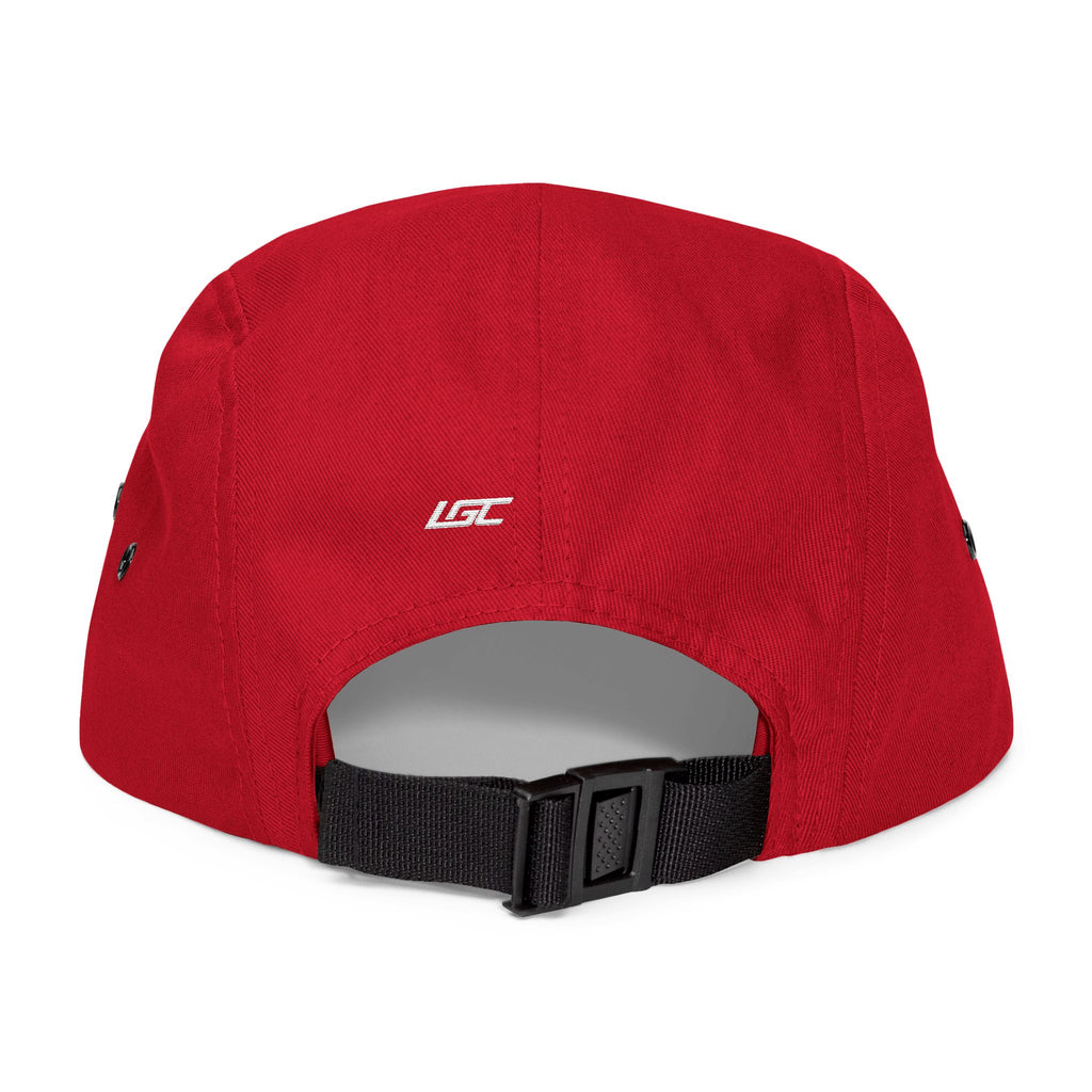 Legacy Embroidered 5-Panel Cap — Casual Skate Hat