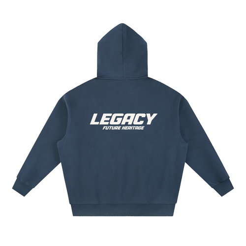 Essential Oversized Boxy Fit Fleece Hoodie