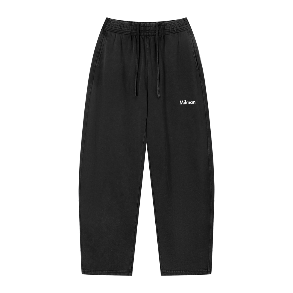Unisex Vintage Wash Loose Sweatpants