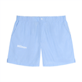 Striped Elastic Waist Shorts