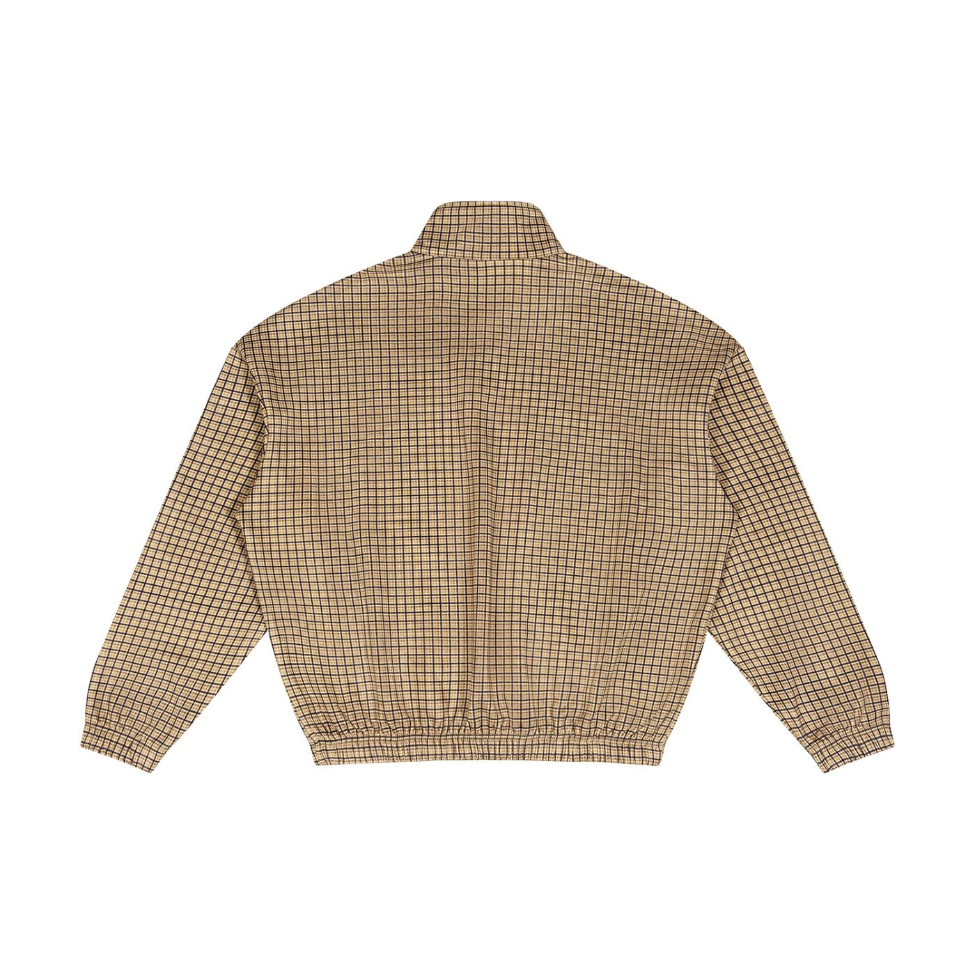 Unisex Plaid Quarter-Zip Sweatshirt