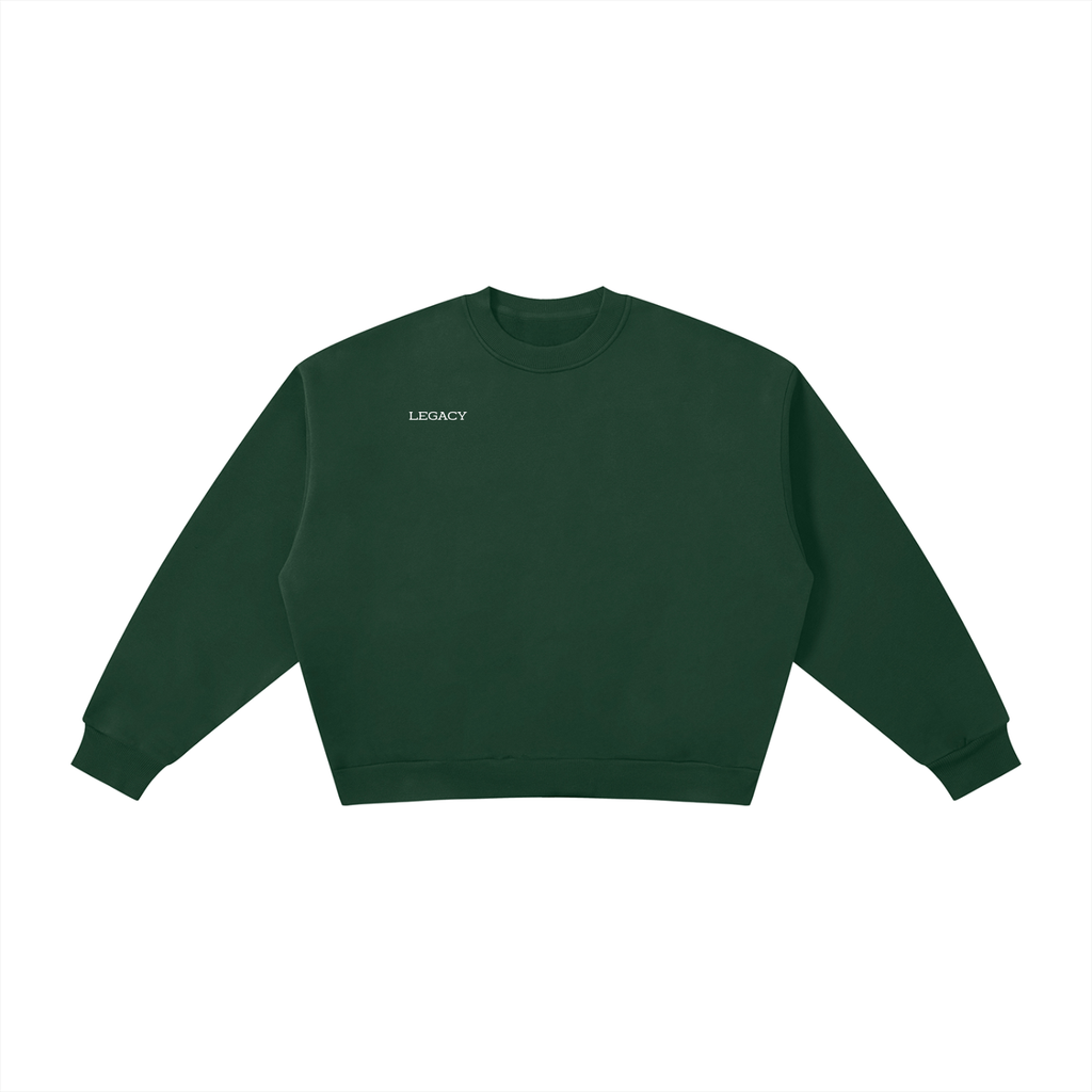 Boxy Fleece Crewneck Sweatshirt